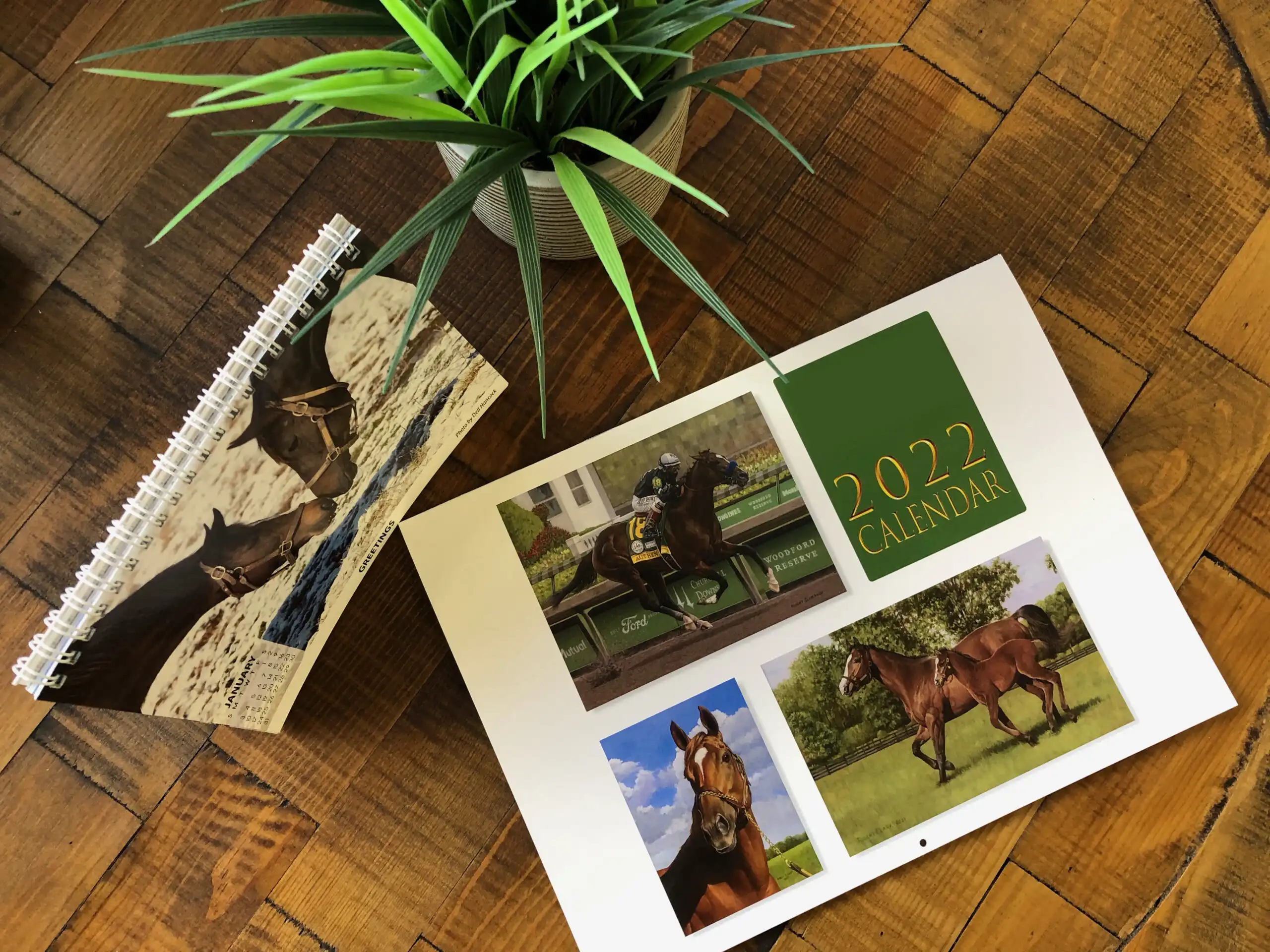 calendar-front-scaled The front of one of our custom saddle stitched calendars